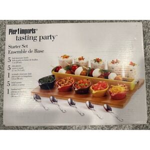 Pier 1 Imports 17 Piece Tasting Party Starter Set Ensemble de Base